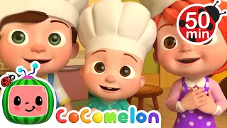 CoComelon - Hot Cross Buns | Learning Videos For Kids | Education Show For Toddlers