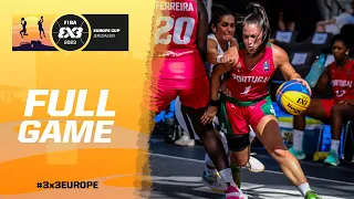 France 🇫🇷 vs Portugal 🇵🇹 | Women | Quarter-Finals | FIBA 3x3 Europe Cup 2023