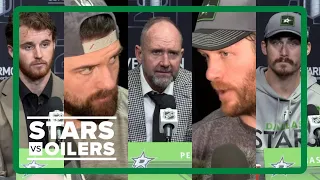 Stars-Oilers Western Conference Final Game 2 post-game: Benn, Suter, Oettinger, Marchment and DeBoer