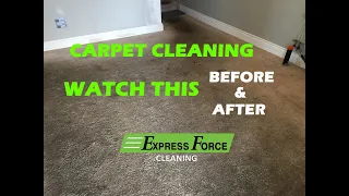 ❓CAN THIS BE CLEANED❓ Very Satisfying Carpet Cleaning in Red Deer AB. Express Force Cleaning