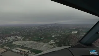 Microsoft Flight Simulator 2020 Naples Int Airport Italy landing RWY 24
