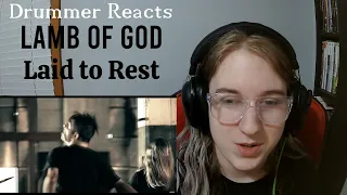 Drummer Reacts - Lamb Of God - Laid to Rest