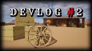 Building Stables in a Retro Western Town | Devlog #2 ☠️