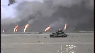 Oil Well Fires in Kuwait after the War