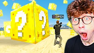 Opening 1,000 LUCKY BLOCKS In GTA 5.. (Mods)