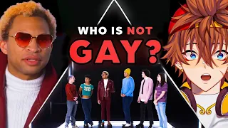 5 Gay Men vs 1 Secret Straight Guy... | Kenji Reacts