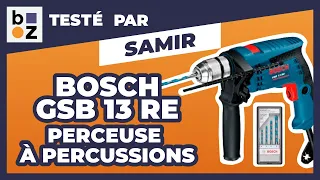 Perceuse à percussion GSB 13 RE BOSCH : Test et Avis