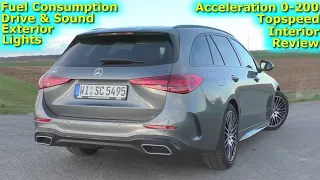 2023 Mercedes Benz C 180 T-Model (170+20 PS) TEST DRIVE