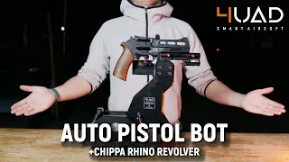 Toy Gun ASMR -  4UANTUM Pistol Vise + Chippa Rhino Revolver