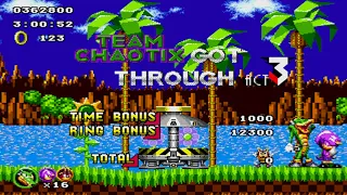 Sonic Classic Heroes (Jan 2022 Ver.): Part 1: Green Hill Zone (Team Super Chaotix)