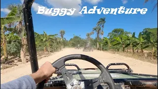 BUGGY Ride Adventure in Punta Cana Dominican Republic to Macao Beach and Coffee Shop 4K