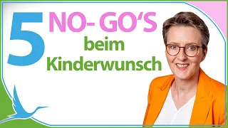 Ernährung: 5 NO-GO'S beim Kinderwunsch! ⛔🤰🏻 (Heidi Gößlinghoff)