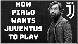 How Andrea Pirlo Wants Juventus To Play | Pirlo's Tactical Philosophy | Pirlo's Juventus Tactics |