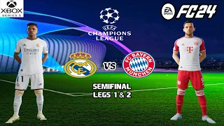 FC 24 - Real Madrid vs Bayern Munich - UEFA Champions League Semifinal | Xbox Series S 4K