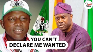 YOU CAN'T DECLARE ME WANTED!!! - MUKAILA AUXILIARY FÏRES BACK SEYI MAKINDE ||LATEST NEWS TODAY||