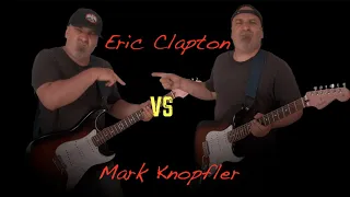 Eric Clapton VS Mark Knopfler (Guitar Battle)