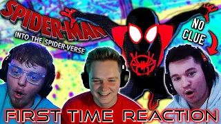 My Friends Watched *INTO THE SPIDER-VERSE (2018)* FOR THE FIRST TIME!! | Movie Reaction