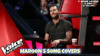 MAROON 5 Songs Cover Audition in The Voice