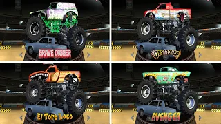 Monster Jam (2007) FULL Monster Truck List (PS2, PC, Wii, Xbox 360)
