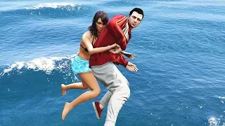 GTA 5 Water Fails | Ragdolls vol.8 (Euphoria physics)