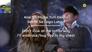 Dil mein Chhupa Loonga - Lyrics with English translation||Armaan Maalik|Tulsi Kumar||Wajah Tumho|