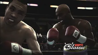 Fight Night Round 3 - ESPN Classics: Sugar Ray Leonard vs Hagler XBOX 360 Intro Version