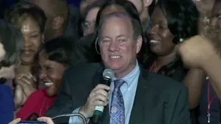 Detroit's first white mayor in 40 years