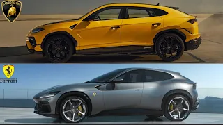 2023 Ferrari Purosangue vs 2023 Lamborghini Urus Performante, Purosangue vs Urus