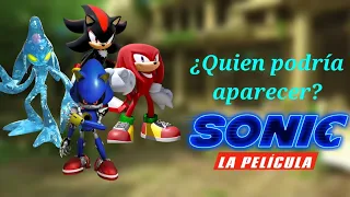 ¿Que personaje puede ser el antagonista en Sonic la película?