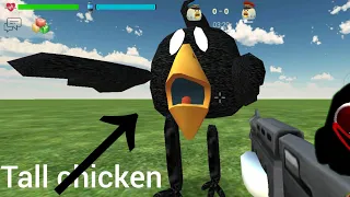 tall chicken in chicken gun private server