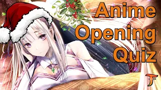 Anime Opening Quiz — Very Easy Edition #2 (25 OP + 5 ED)