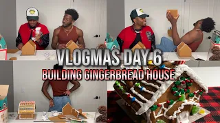 VLOGMAS DAY 6: GINGERBREAD HOUSE