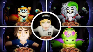 Everyone steals Chica's pizza - Five Nights at Freddy's: Security Breach