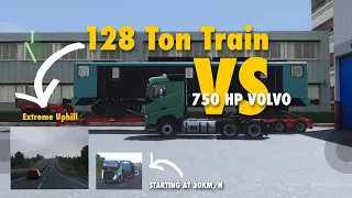 Pull Heaviest Trailer On Extreme Uphill With 750 HP Volvo  Trucker of Europe 3 | Gameplay