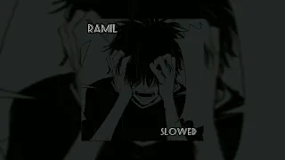 Ramil - пальцами по губам (slowed)