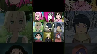 naruto girls child to adult#anime #fypシ#naruto #sakura#hinata#sarada#ino#hanabi#temari#tenten#fyp