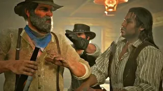 Red Dead Redemption 2 - John Marston Dances & Sings (Party Cutscene)