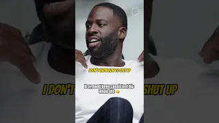 "I don't know how to shut up!"🤣 #draymondgreen #theshop #shorts