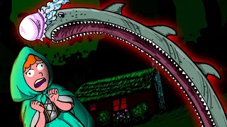 Beware of sharks... in grandma's bed?! @MatchaMakes 🐟 #animation