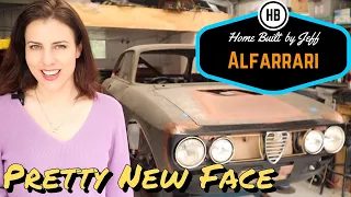 The Alfarrari gets a new face - Ferrari engined Alfa 105 Alfarrari build part 106