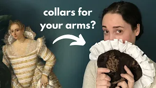 How To Make Renaissance SHOULDER Ruffs The ( Mostly ) Accurate Way