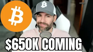 “Bitcoin Ready to Tap $650,000 Per BTC"