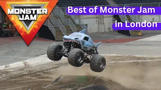 Best of Monster Jam London 2022 - Monster Truck compilation