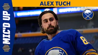 Alex Tuch Mic'd Up In First Game as a Buffalo Sabre! | Buffalo Sabres Mic'd Up