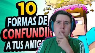 Chule reacciona a ✅ 10 Formas de CONFUNDIR a tus Amigos en Minecraft #2 de Bobicraft