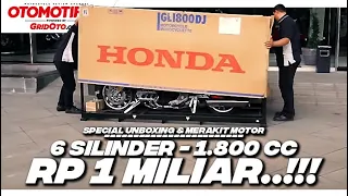 Unboxing Motor Rp 1 Miliar 6 Silinder Honda Gold Wing Tour DCT l First Impression l GridOto