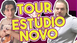 TOUR PELO NOSSO ESTÚDIO NOVO + NOSSOS EQUIPAMENTOS