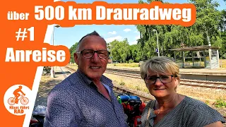 500 km Drauradweg - Teil #1 Anreise über München, Salzburg, Klagenfurt und Innichen nach Toblach