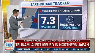 Major Earthquake, Magnitude 7.3, Rocks Japan, Tsunami Alert Issued