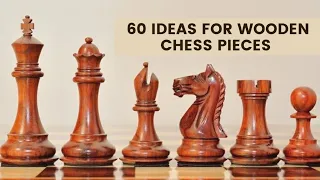 Wooden Chess Pieces Ideas